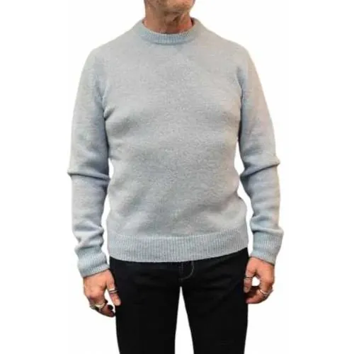 Sky Round Neck Knit Sweater , male, Sizes: L, XL, M, S - Jacob Cohën - Modalova