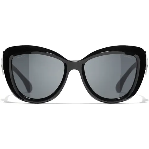 Ch5517 C501S4 Sunglasses , female, Sizes: 54 MM - Chanel - Modalova