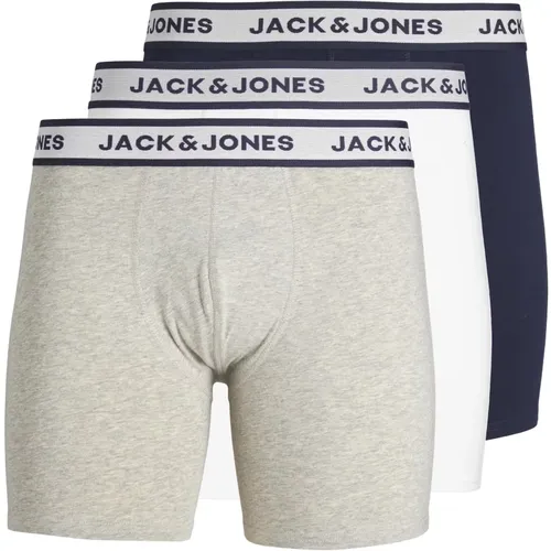 Jack Jones Unterhose Solid Boxer Briefs 3er Pack - jack & jones - Modalova
