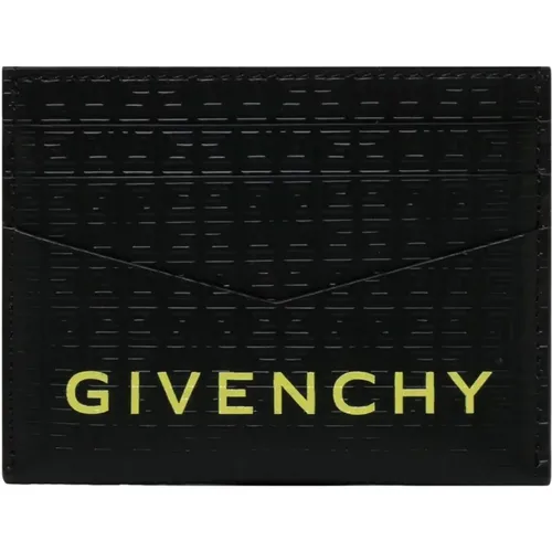 Schwarzer und Gelber 4G Kartenhalter , Herren, Größe: ONE Size - Givenchy - Modalova