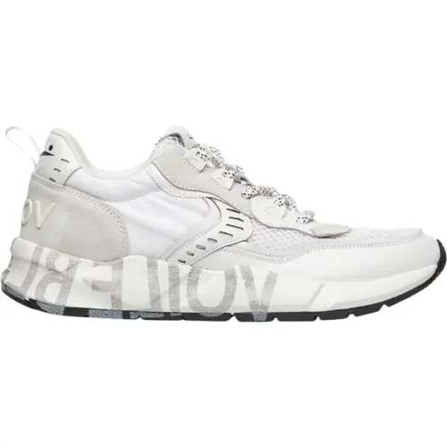 Leichte Mesh Sneakers , Herren, Größe: 41 EU - Voile blanche - Modalova