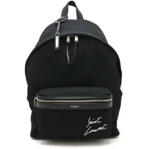 Pre-owned Canvas backpacks , female, Sizes: ONE SIZE - Saint Laurent Vintage - Modalova