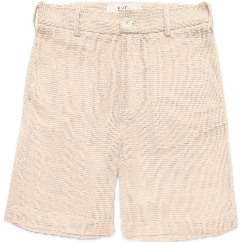 Breezy Cotton Shorts with Pockets , female, Sizes: L, S, M - Séfr - Modalova