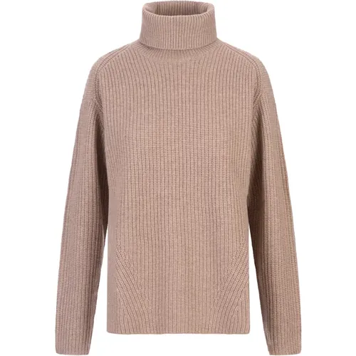 Brauner Cashmere Rollkragenpullover - P.A.R.O.S.H. - Modalova