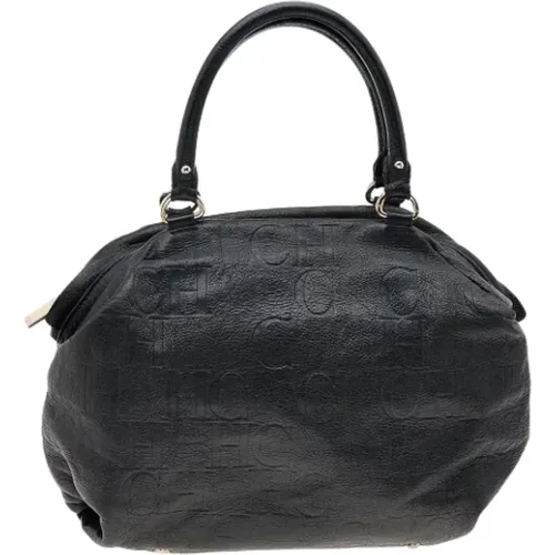 Pre-owned Leather handbags , female, Sizes: ONE SIZE - Carolina Herrera Pre-owned - Modalova