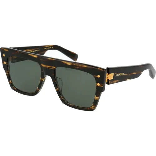 Stylish Sunglasses for Sunny Days , female, Sizes: 56 MM - Balmain - Modalova