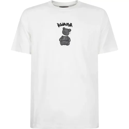 Weißes Punkt-T-Shirt Disclaimer - Disclaimer - Modalova