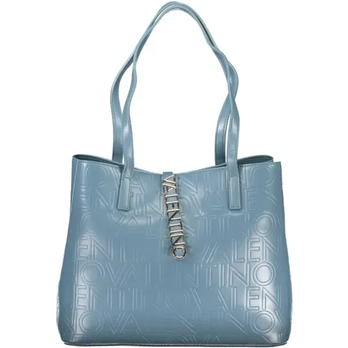 Blaue Polyethylen-Handtasche - Valentino by Mario Valentino - Modalova