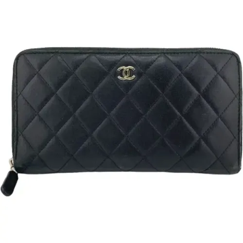 Pre-owned Leather wallets , female, Sizes: ONE SIZE - Chanel Vintage - Modalova