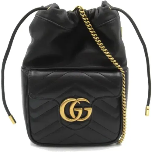 Pre-owned Leather gucci-bags , female, Sizes: ONE SIZE - Gucci Vintage - Modalova