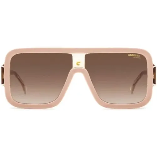 Sunglasses,FLAGLAB 14 Sonnenbrille Schwarz /Braun - Carrera - Modalova