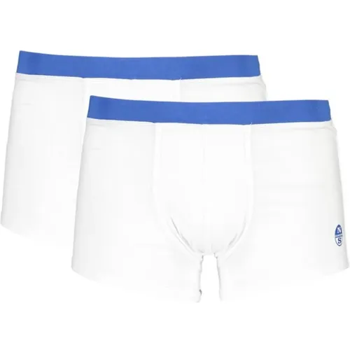 Cotton Boxer Shorts with Logo Waistband , male, Sizes: 2XL, S - North Sails - Modalova