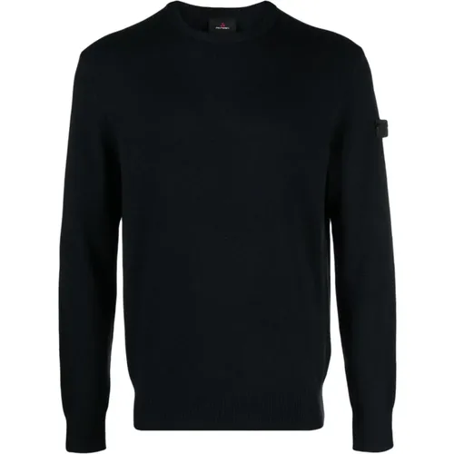 Midnight Wool-Yak Blend Sweater - Peuterey - Modalova