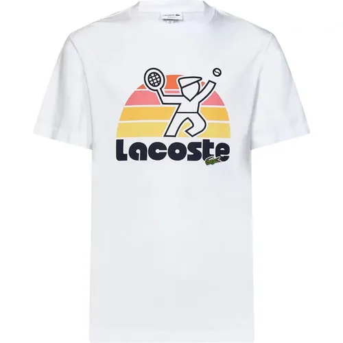 T-shirts and Polos , male, Sizes: L - Lacoste - Modalova