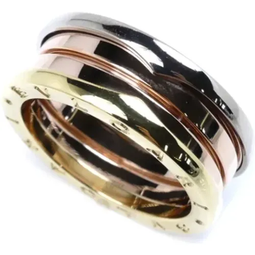 Pre-owned Gold rings , female, Sizes: ONE SIZE - Bvlgari Vintage - Modalova