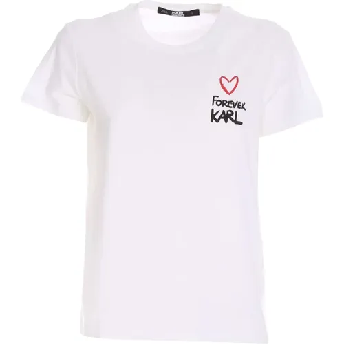 T-Shirts , Damen, Größe: XS - Karl Lagerfeld - Modalova