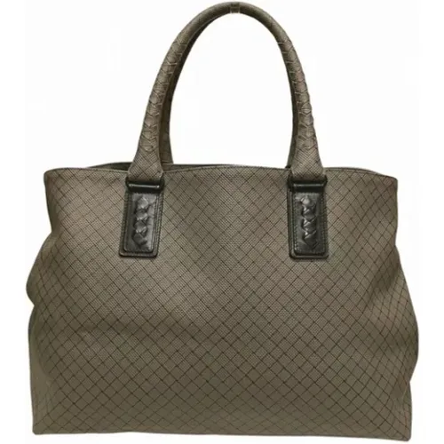 Pre-owned Leather totes , female, Sizes: ONE SIZE - Bottega Veneta Vintage - Modalova