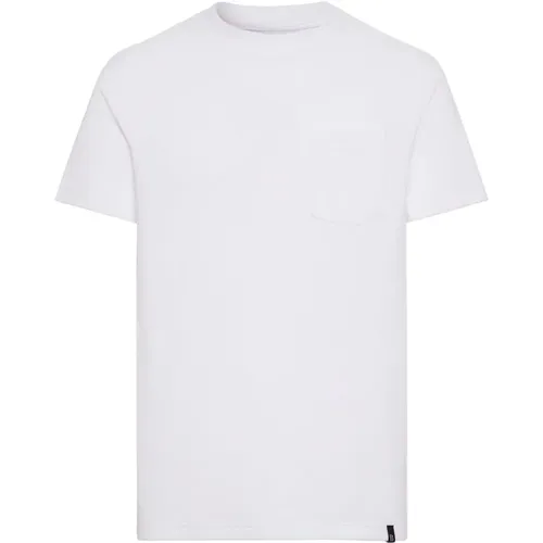 Baumwoll/Nylon T-Shirt , Herren, Größe: 2XL - Boggi Milano - Modalova