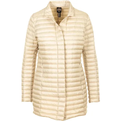Ivory Puffer Jacket , female, Sizes: M, S, L - Colmar - Modalova