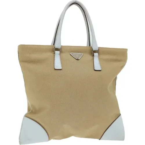 Pre-owned Canvas prada-bags , female, Sizes: ONE SIZE - Prada Vintage - Modalova