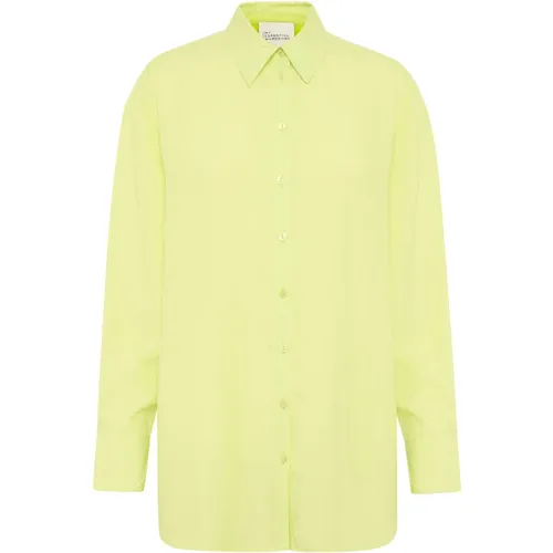 Lime Sherbet Tullamw Shirt Bluser - My Essential Wardrobe - Modalova