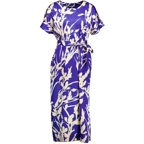Elegant Floral Midi Dress , female, Sizes: L, XL - Xandres - Modalova