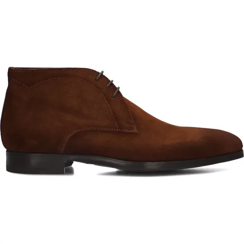 Herren Wildleder Schnürstiefel Braun , Herren, Größe: 40 EU - Magnanni - Modalova