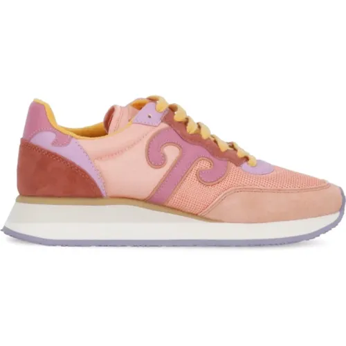 Wushu Sneakers Pink , female, Sizes: 4 UK - Wushu Ruyi - Modalova