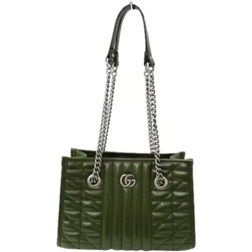 Pre-owned Leather totes , female, Sizes: ONE SIZE - Gucci Vintage - Modalova