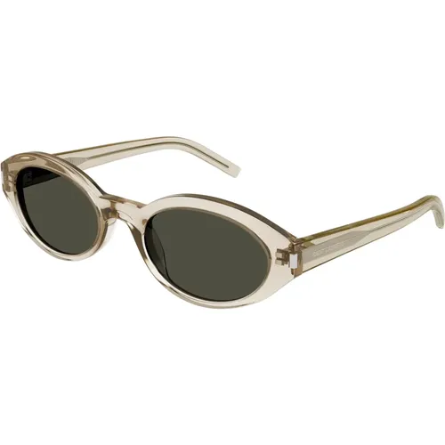 Grey Sunglasses SL 567 , female, Sizes: 51 MM - Saint Laurent - Modalova