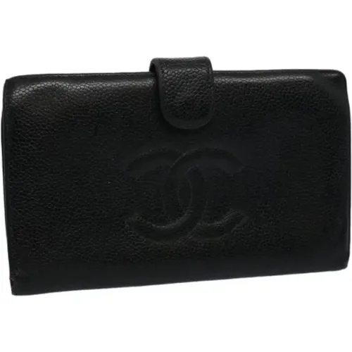 Pre-owned Leather wallets , female, Sizes: ONE SIZE - Chanel Vintage - Modalova