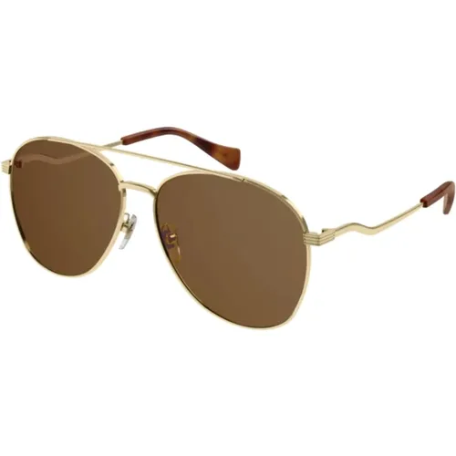 Elegante Sonnenschutzbrille Gucci - Gucci - Modalova