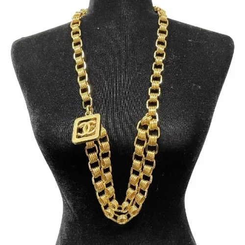 Pre-owned Gold chanel-jewelry , female, Sizes: ONE SIZE - Chanel Vintage - Modalova