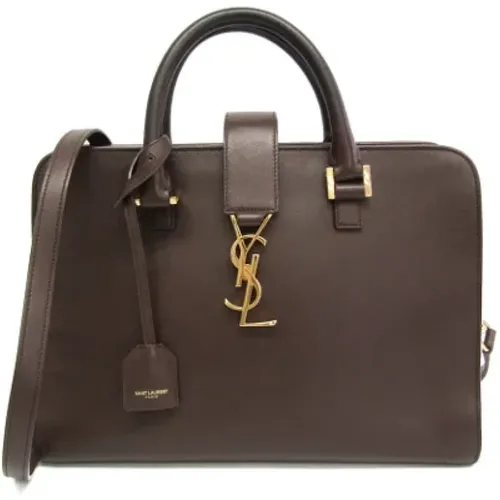 Pre-owned Leather handbags , female, Sizes: ONE SIZE - Yves Saint Laurent Vintage - Modalova