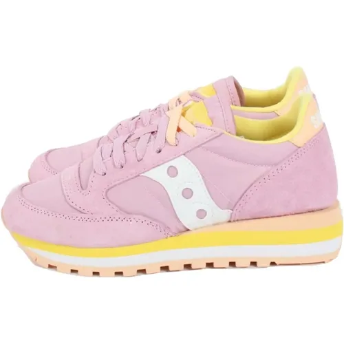 Jazz Triple Sneakers for Women , female, Sizes: 4 UK, 4 1/2 UK, 3 UK - Saucony - Modalova