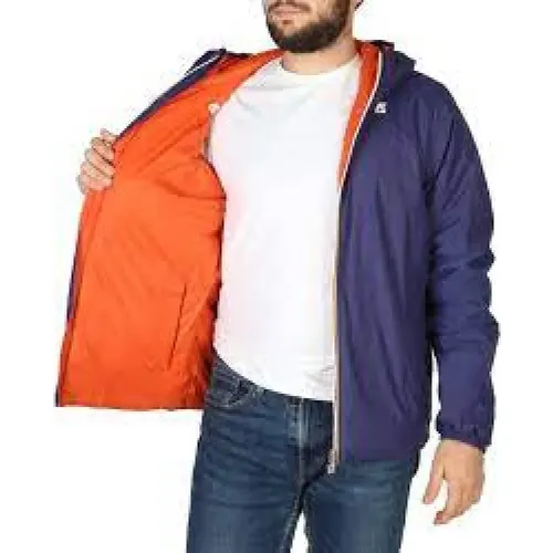 Warm Double Face Jacket , male, Sizes: S, XL, L - K-way - Modalova