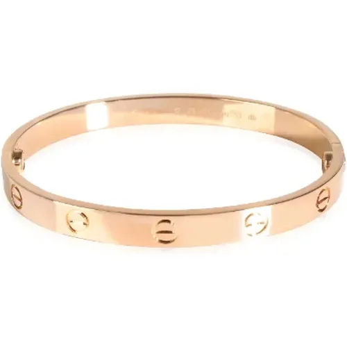 Pre-owned Rose Gold bracelets , female, Sizes: ONE SIZE - Cartier Vintage - Modalova