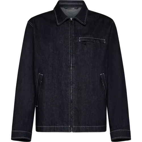 Stylish Shirt Jacket for Men , male, Sizes: L, XL, M - Dolce & Gabbana - Modalova