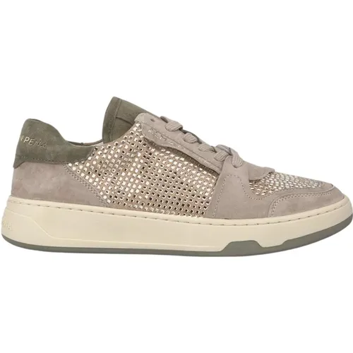 Sparkling Sneakers , female, Sizes: 5 UK, 7 UK, 6 UK, 4 UK - Alma en Pena - Modalova