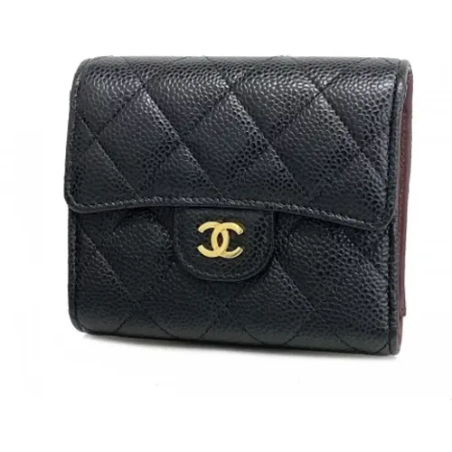 Pre-owned Leather wallets , female, Sizes: ONE SIZE - Chanel Vintage - Modalova