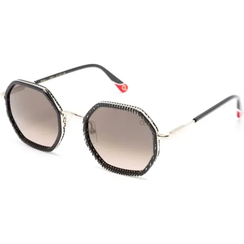 Black Sunglasses for Everyday Use , female, Sizes: 51 MM - Etnia Barcelona - Modalova