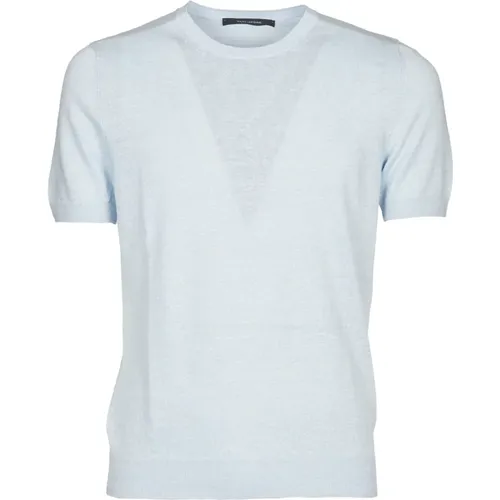 Men's Clothing T-Shirts & Polos Ss24 , male, Sizes: XL, L, M - Tagliatore - Modalova