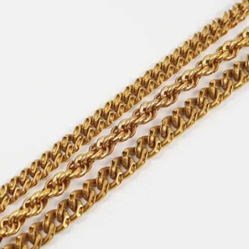 Pre-owned Gold Metal Celine Necklace , unisex, Sizes: ONE SIZE - Celine Vintage - Modalova
