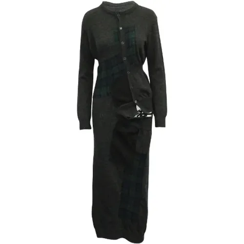 Pre-owned Wool dresses , female, Sizes: S - Yohji Yamamoto Pre-owned - Modalova