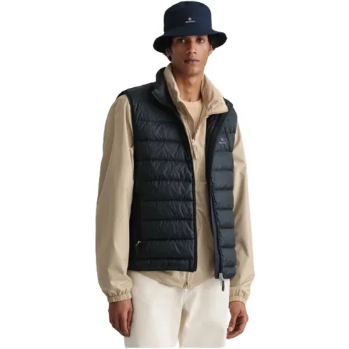 Sleeveless Down Jacket , male, Sizes: M, XL, 2XL - Gant - Modalova