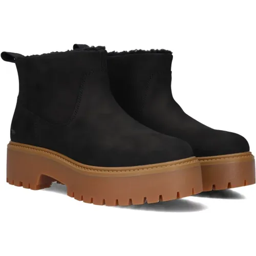 Schwarze Damen Stiefeletten , Damen, Größe: 37 1/2 EU - Timberland - Modalova