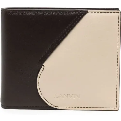 Classic Bifold Wallet , male, Sizes: ONE SIZE - Lanvin - Modalova