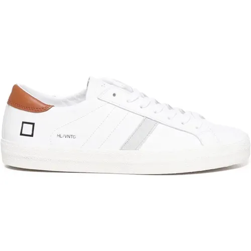 Italian Sneakers with Suede Patch , male, Sizes: 8 UK - D.a.t.e. - Modalova