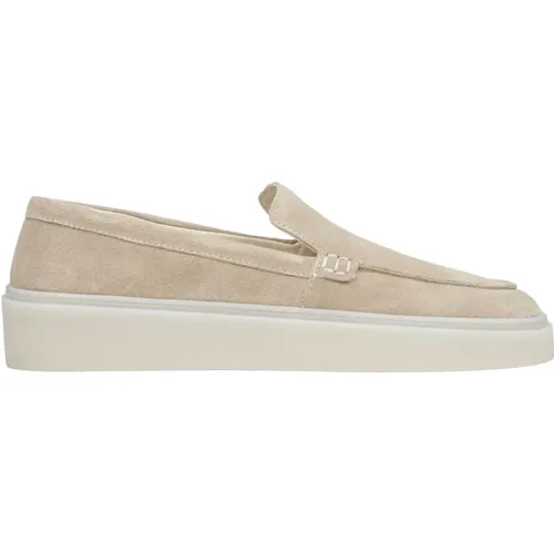 Damen Loafers aus echtem italienischem Velours Er00114885 - Estro - Modalova