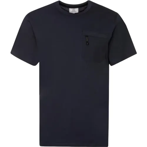 T-Shirt, Klassischer Stil Woolrich - Woolrich - Modalova